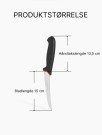 10stk Giesser Premium-line Utbeinings-kniv - 15cm, Sort - 20% Rabatt! thumbnail