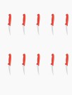 10stk Giesser Premium-line Utbeinings-kniv - 13cm. Rød - 20% rabatt! thumbnail