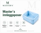 25 stk Master's® Premium innleggsposer 98×65 cm | 40 my | Til Gildekasser, kjøttkasser og Eurokasser thumbnail