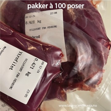 Glatte Vakuumposer - 90my - 10x30cm - 100stk