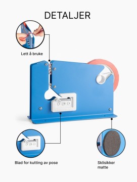 Master`s Tape dispenser for Kjøttdeig poser.