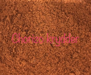 CHORIZO spekepølse krydder, 500gram - Rekker til 25kg.